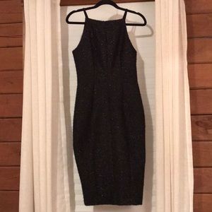 H&M Black Sparkle Dress